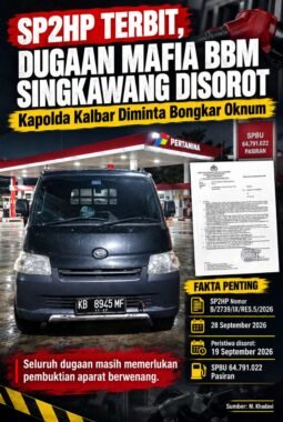 SP2HP Terbit, Dugaan Mafia BBM Singkawang Disorot Kapolda Kalbar Diminta Bongkar Oknum